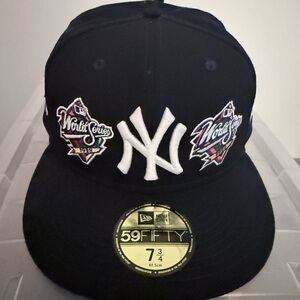 New Era Navy NY Yankees 59FIFTY Cap